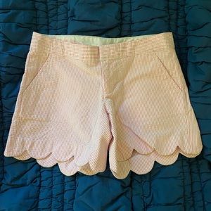 Lilly Pulitzer Buttercup Shorts in Pink Seersucker